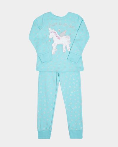 Unicorn Glitter Star Pyjamas (2-8 years)